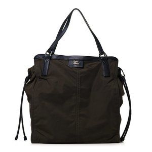 BURBERRY Nylon Buckleigh Packable Tote